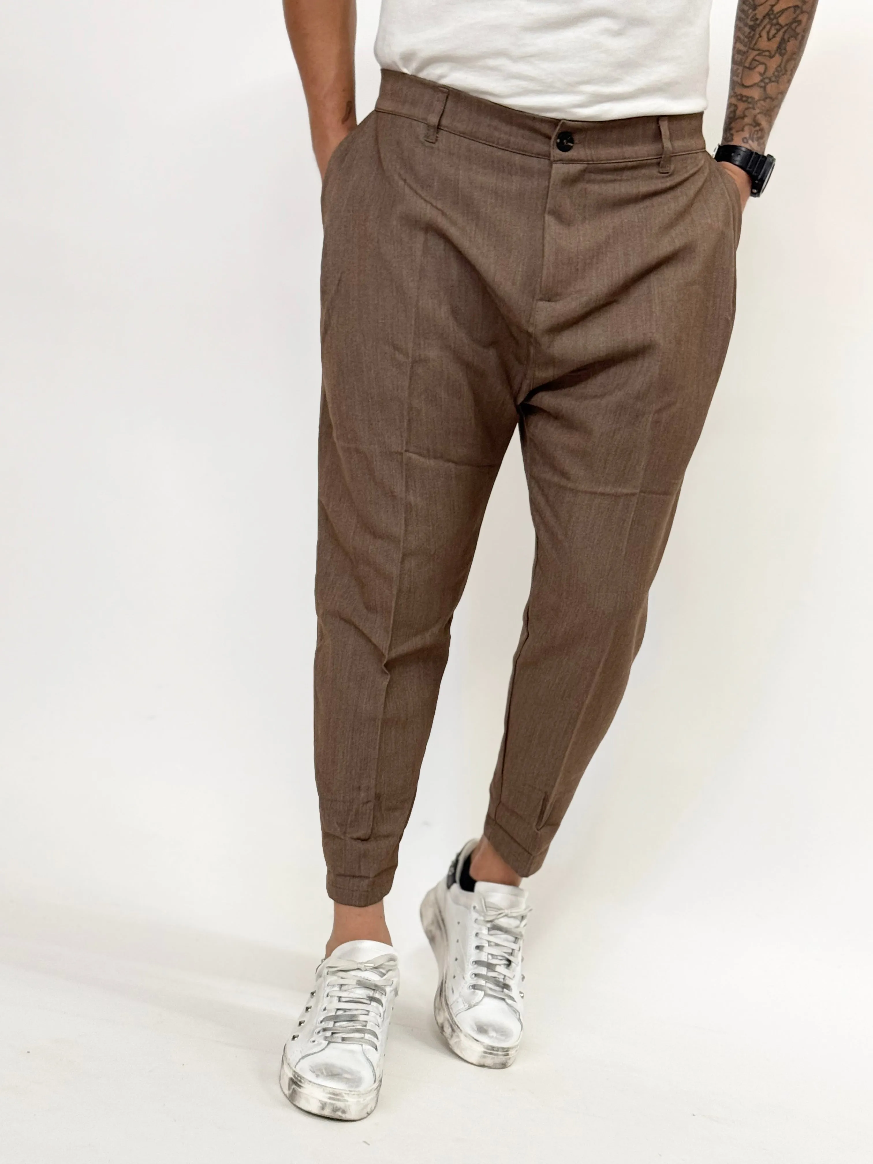 Pantalone MADRID con pinces