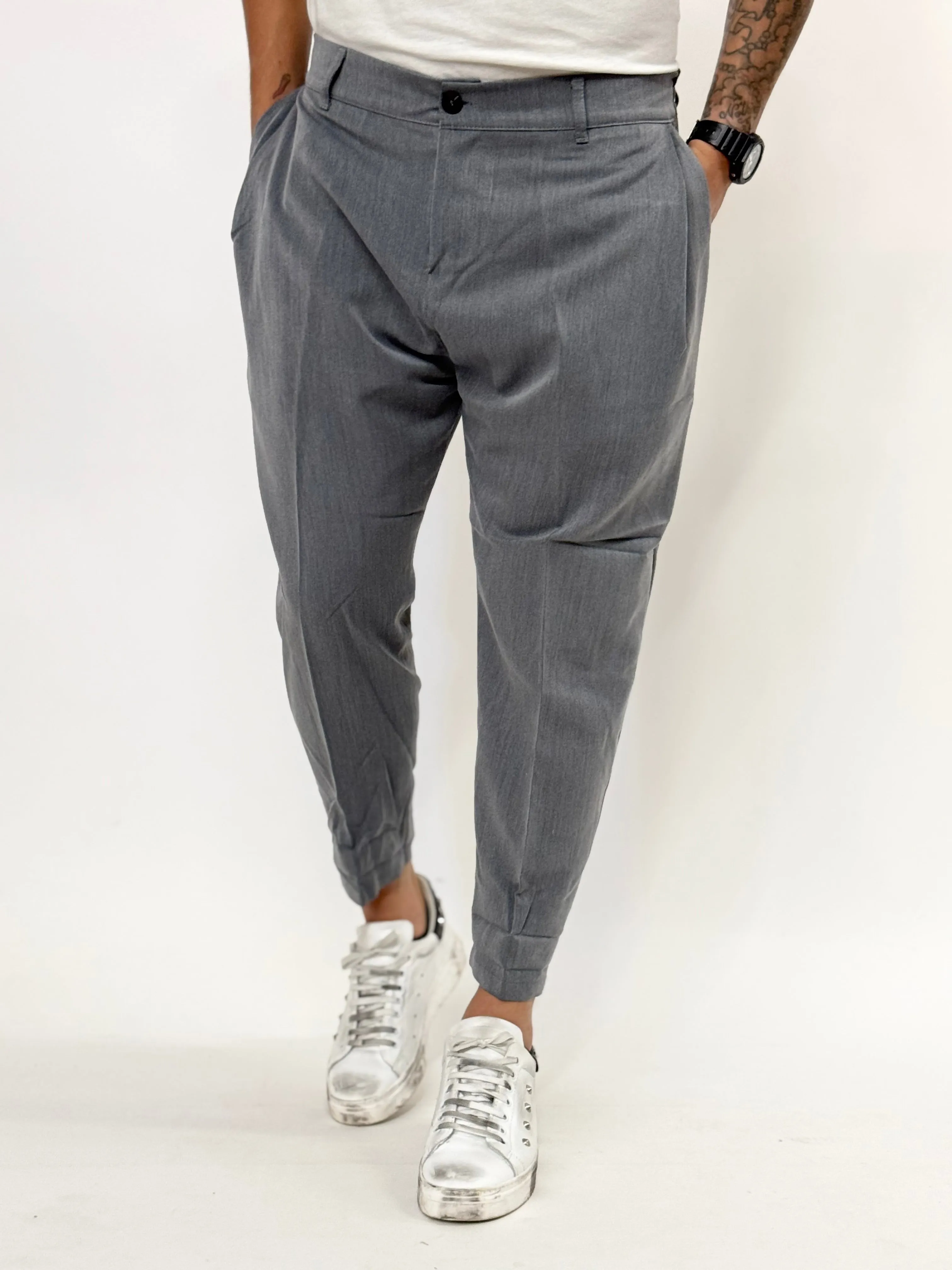 Pantalone MADRID con pinces