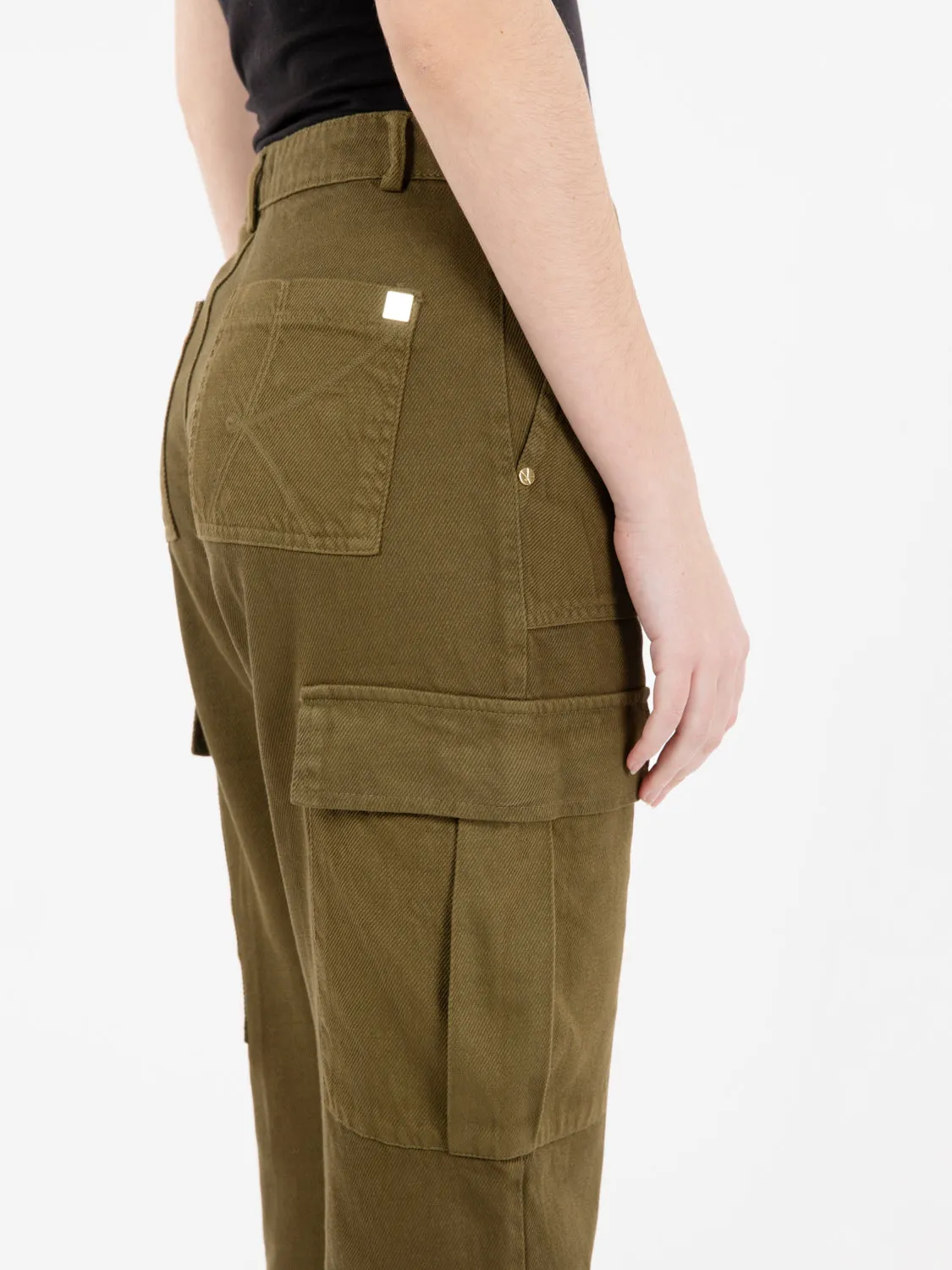 Pantalone militare verde