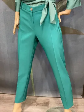 Pantalone Sigaretta Verde