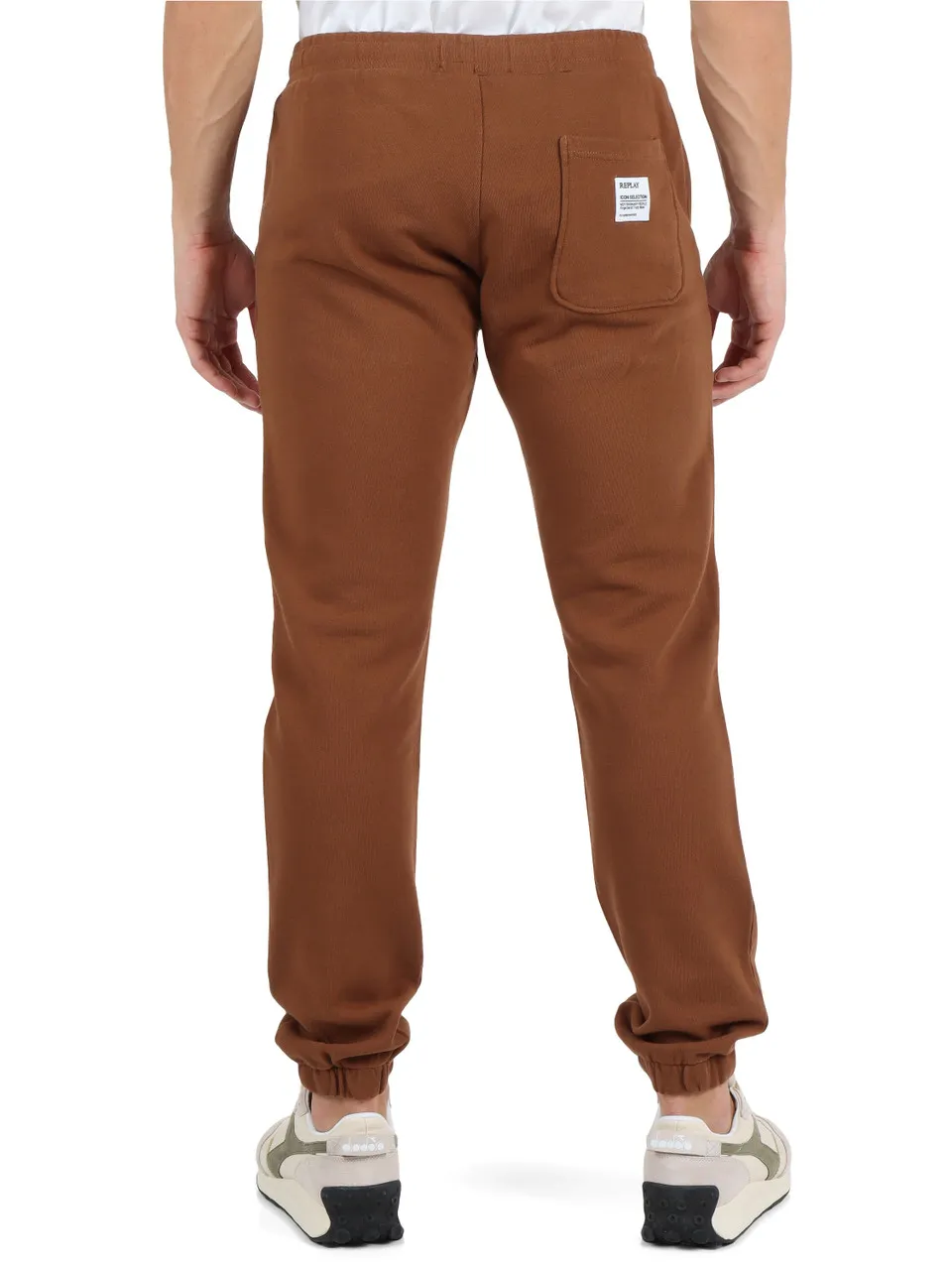 Pantalone sportivo in cotone garzato ICON SELECTION