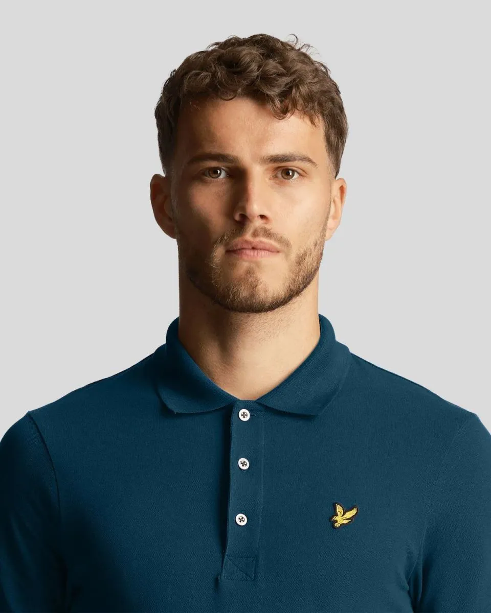 POLO Uomo LYLE & SCOTT 1874 SP400VOG POLO SHIRT W992 APRES NAVY