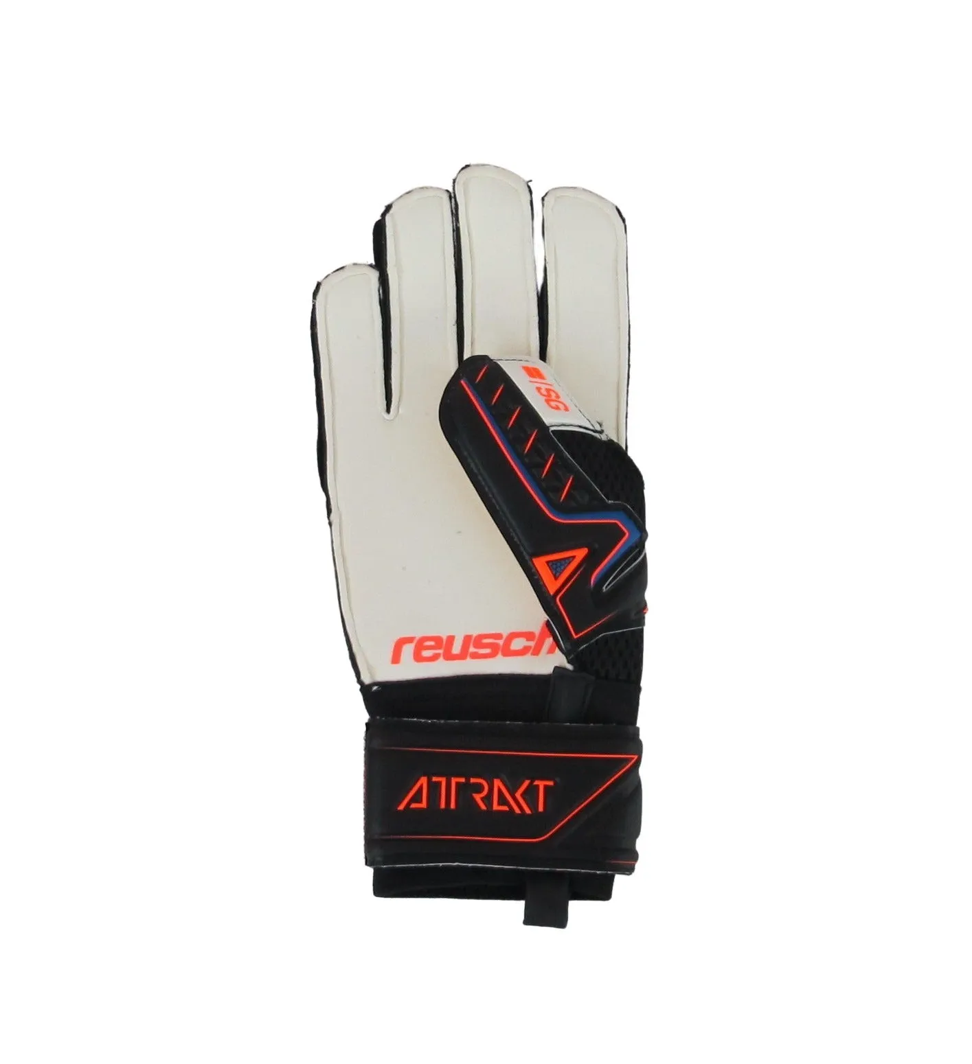 REUSCH guanti portiere calcio ATTRAKT SG 5070815 7783 NERO ARANCIO luglio 2020