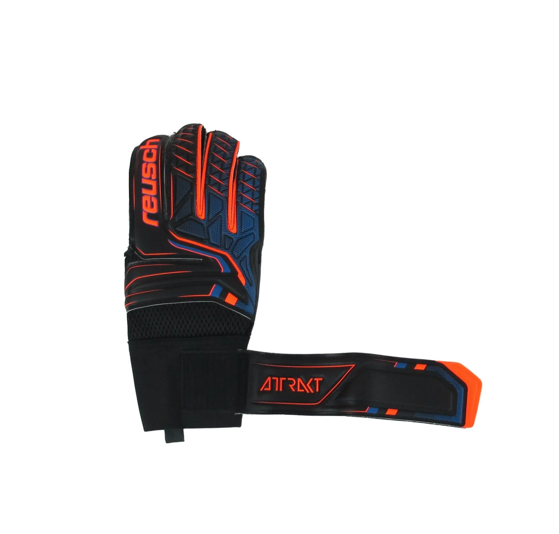 REUSCH guanti portiere calcio ATTRAKT SG 5070815 7783 NERO ARANCIO luglio 2020