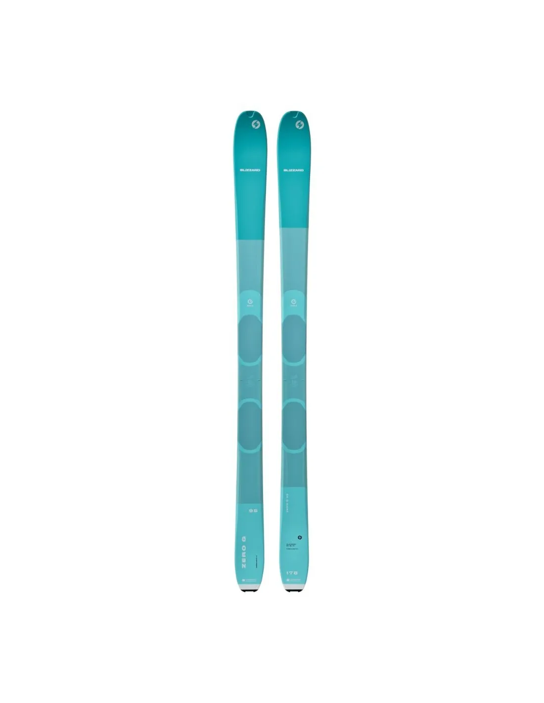 Sci da alpinismo Blizzard Zero G 095 W Flate Light Blue 2023