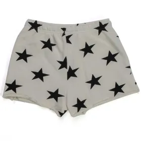 Shorts Panna Con Stelle Bambina E Teenager