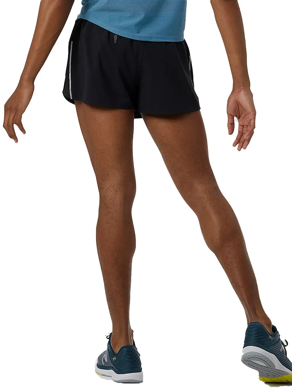 Shorts running NEW BALANCE Uomo MS21267 Nero