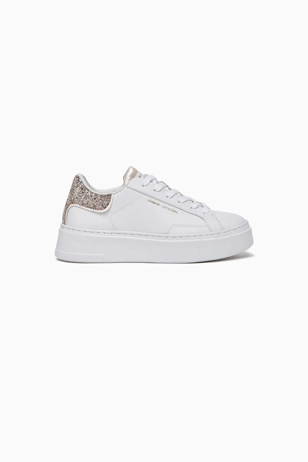 SNEAKER DONNA BIANCO/ORO EXTRALIGHT 2.0 27601 CRIME LONDON