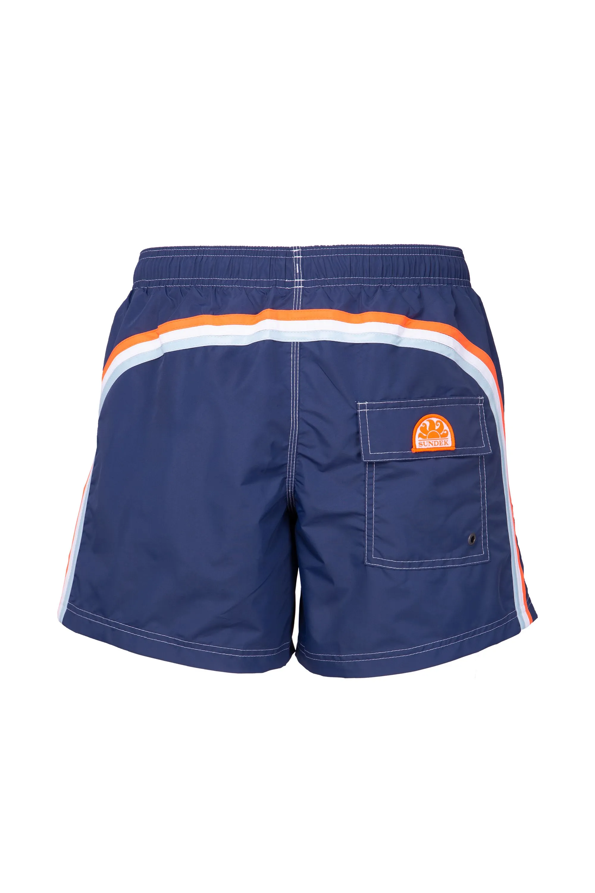 Sundek Costume Uomo Mare Shorts Vita Elasticizzata