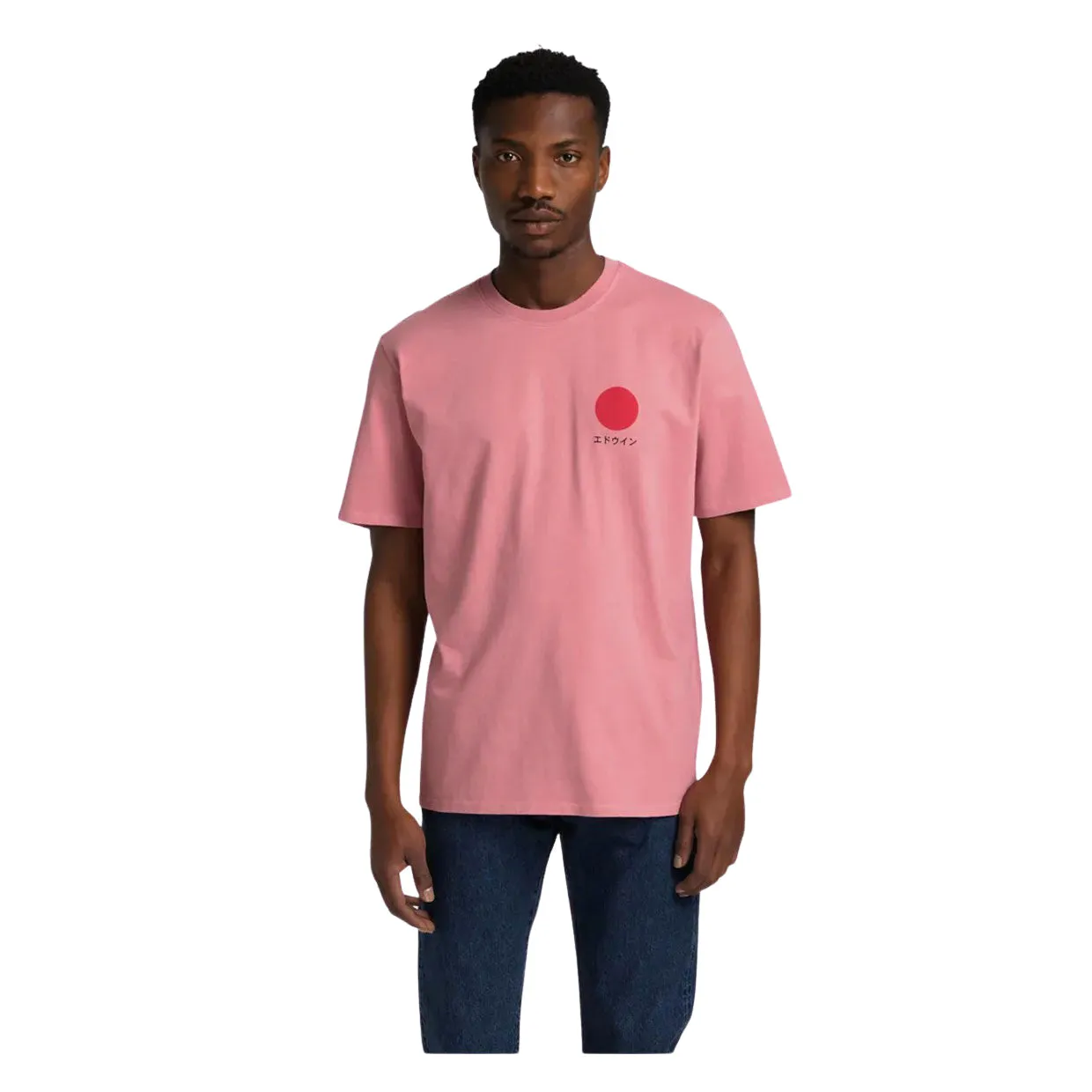 T-shirt Edwin Japanese Sun Rosa