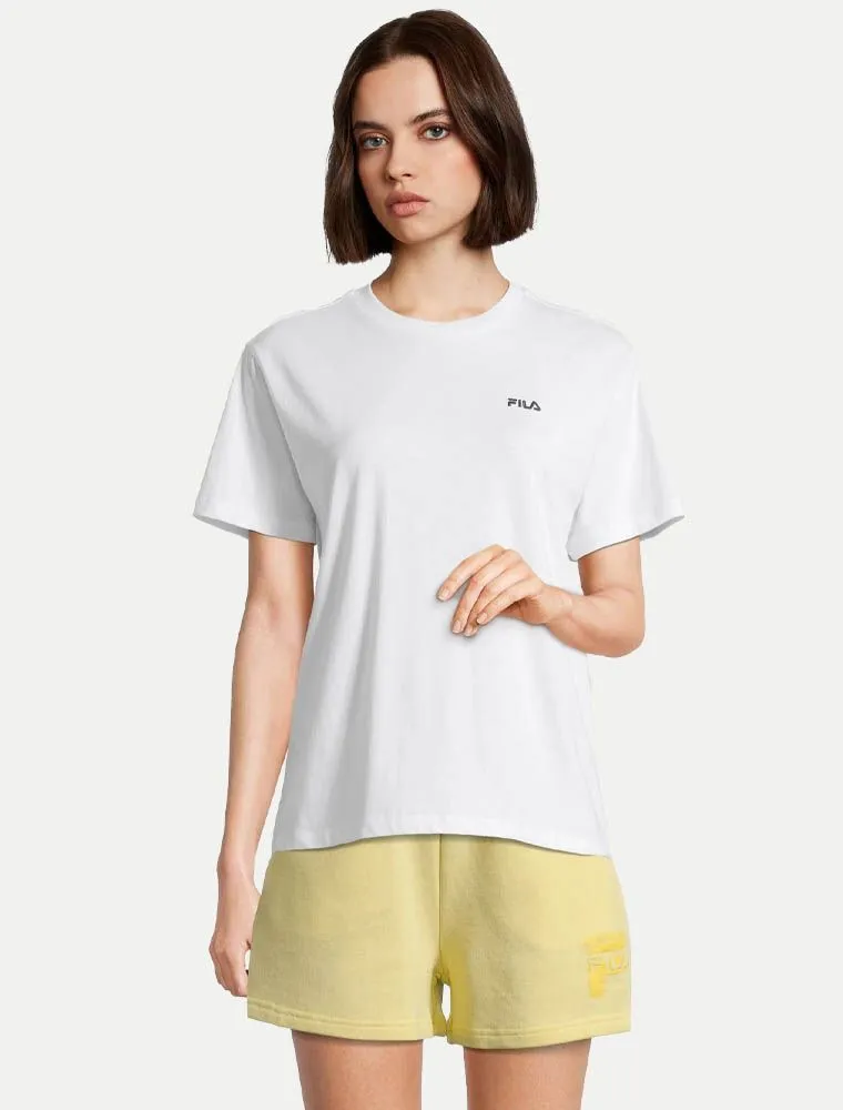 T-shirt Manica Corta Sportiva Fila - Bright White