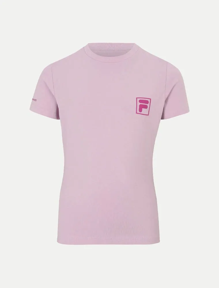 T-shirt Manica Corta Sportiva Fila - Orchidea