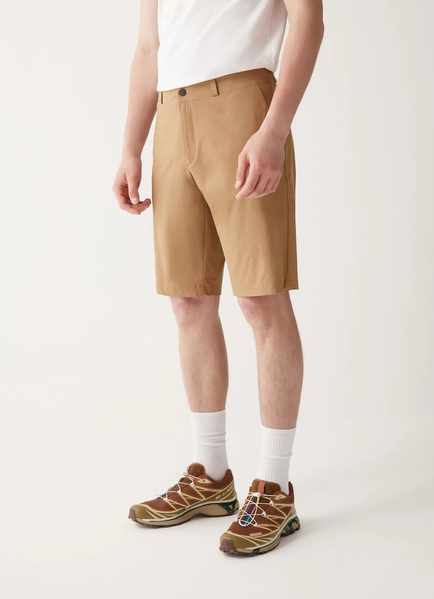 Technical Bermuda shorts in recycled fabric