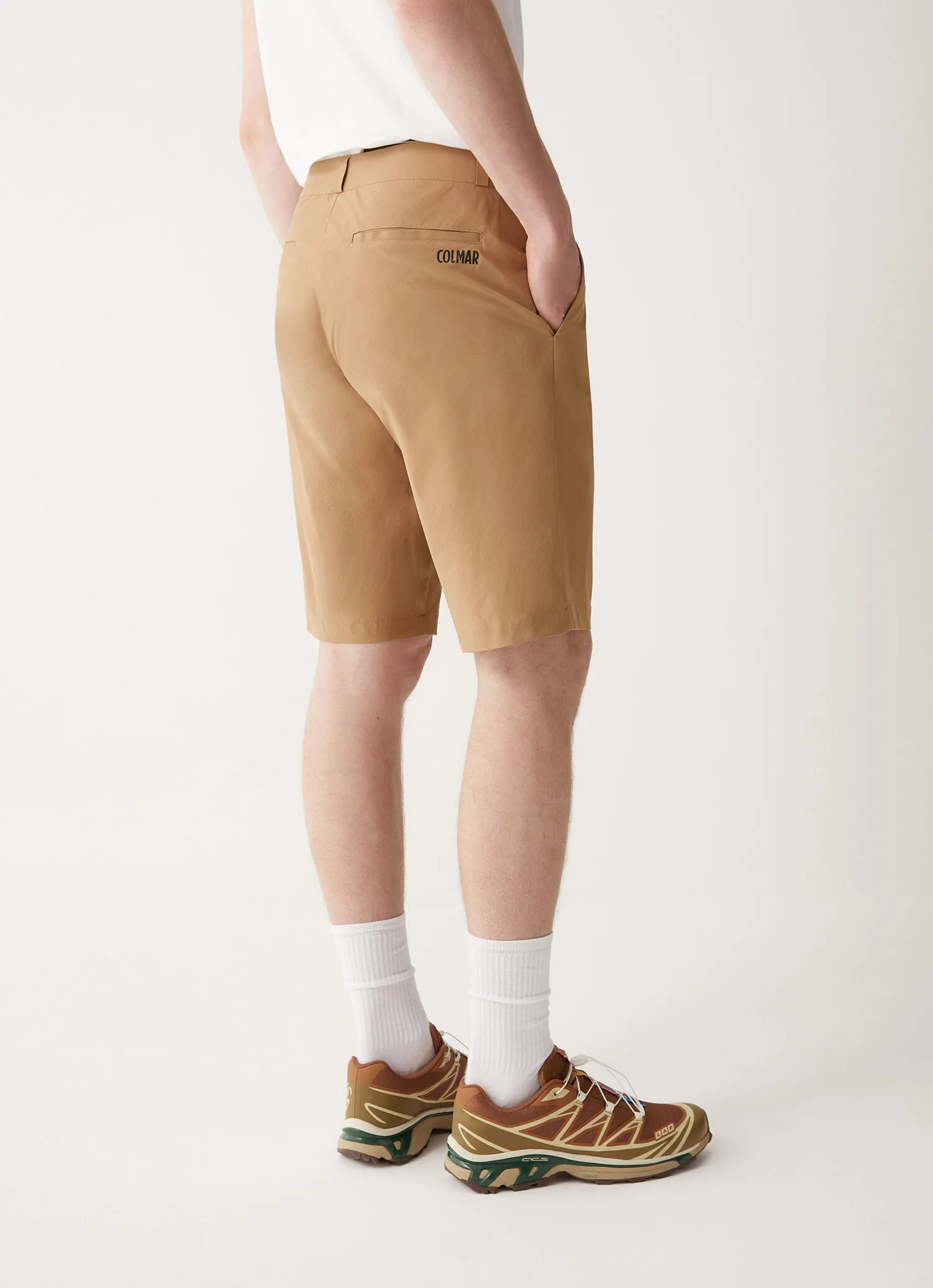 Technical Bermuda shorts in recycled fabric