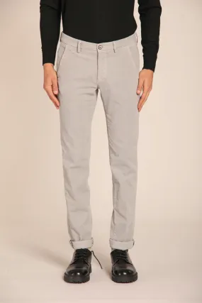 Torino Style pantalon chino homme en velours 1500 rayé coupe slim  ①.