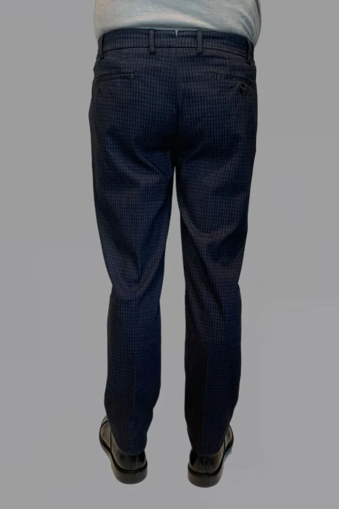 W4-AB0114X Pantalone Morello Elax Navy Man  