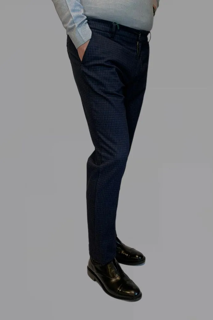 W4-AB0114X Pantalone Morello Elax Navy Man  