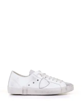 White men's Prsx low sneaker