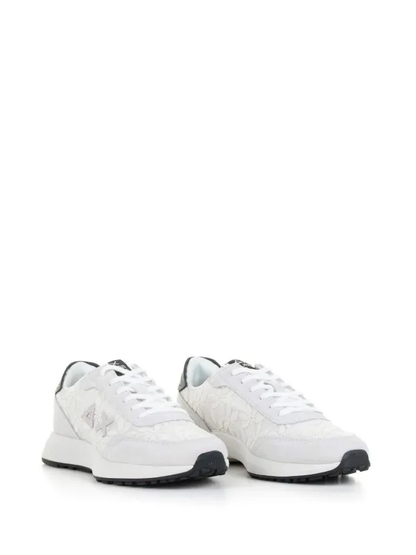 White Mia laces sneaker