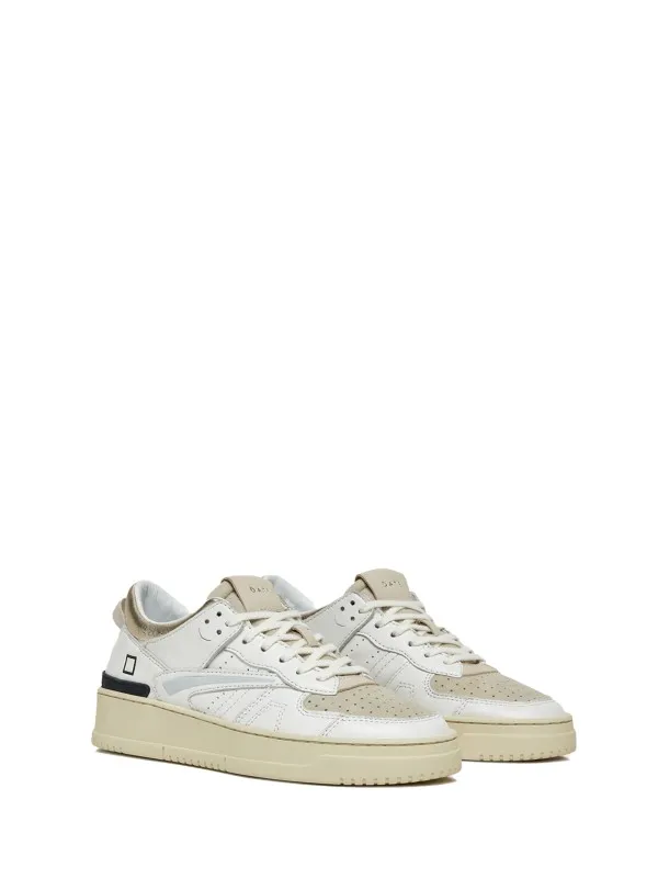 Women's Torneo white gold leather sneaker