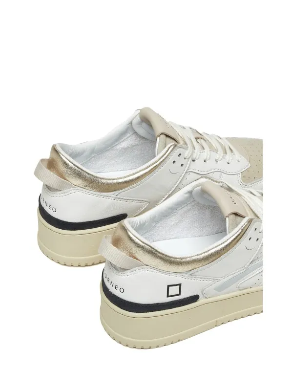 Women's Torneo white gold leather sneaker