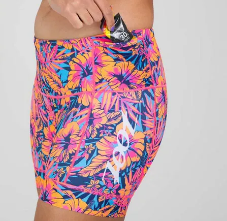 ZOOT LTD TRIATHLON W'S 4inch SHORTS CLUB ALOHA